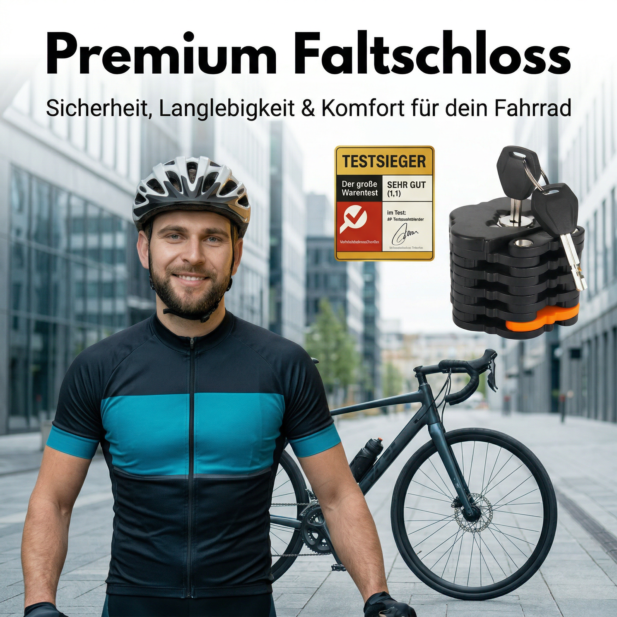 Antivol de vélo Heimwert SafeProtect
